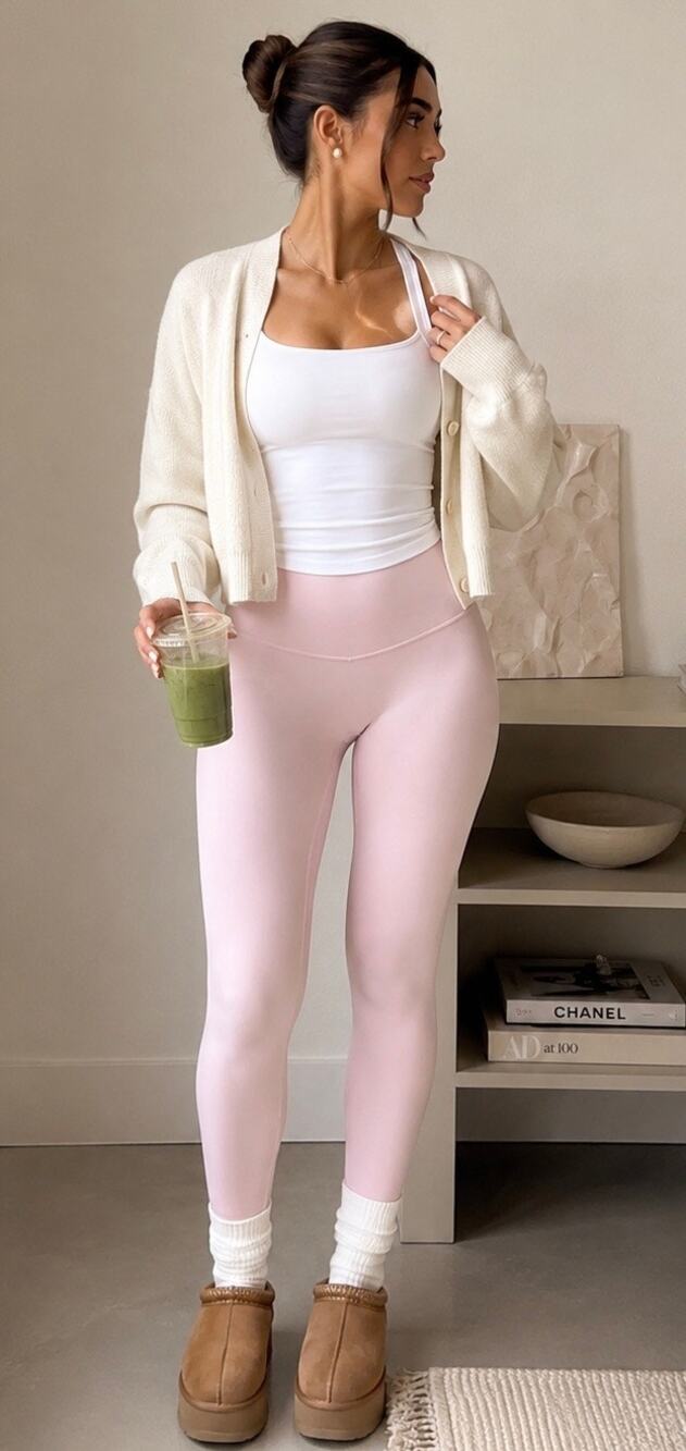 NWT Aritzia Golden Butter Cheeky Hi-Rise Leggings Pink Sz 16 Soft Activewear
